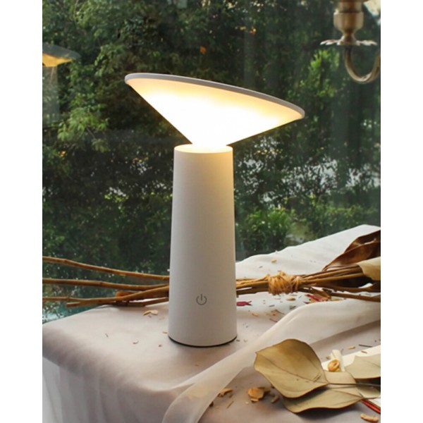 Настільна лампа з акумулятором Kloodi TA-5V RIO CCT WH Led 1x5W 2700K-6500K IP20 - фото №1