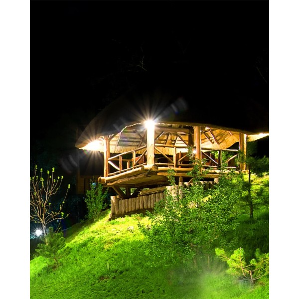 Вуличний світильник на сонячній батареї Goldlux 323132 Celina LED 1x1.8W 6000K 380Lm IP44 чорний - фото №3