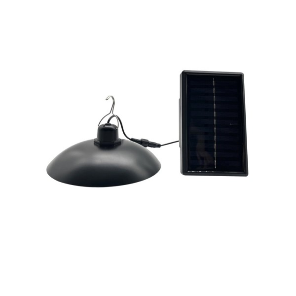 Вуличний світильник на сонячній батареї Goldlux 323132 Celina LED 1x1.8W 6000K 380Lm IP44 чорний - фото №4