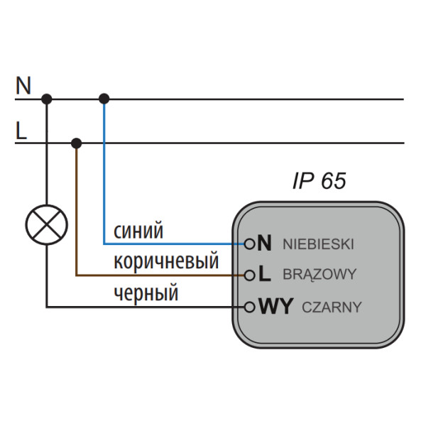 Сумеречное реле ETI ETS-16B 230V AC - фото №2