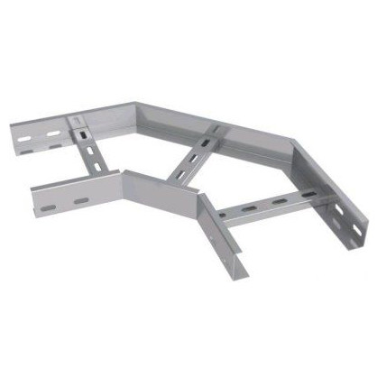 Горизонтальный угол кабельроста METAKSAN MF90 160 12 PG 90° 600х100мм 1,2мм