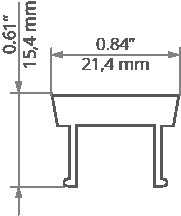 Рассеиватель HR-21 молочный, 2 метра (KLUS_B17152M_2) - фото №1