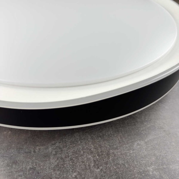 Світильник LED Violux smart ARTEON круг 72W 3000-6000K IP20 чорний ( 220755 ) - фото №4