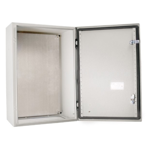 Металевий бокс ETI 001102130 GT 80-55-20 IP66 800x550x200 з 2 замками - фото №3