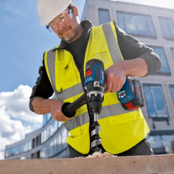 Аккумуляторная ударная дрель-шуруповерт Bosch GSB 18V-150 C (06019J5101) - фото №3