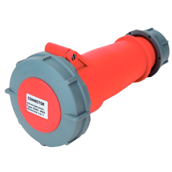 Переносная силовая розетка TNSy PRO 2242 3Р+PЕ 32А 380В IP67 (TNSy5502056)