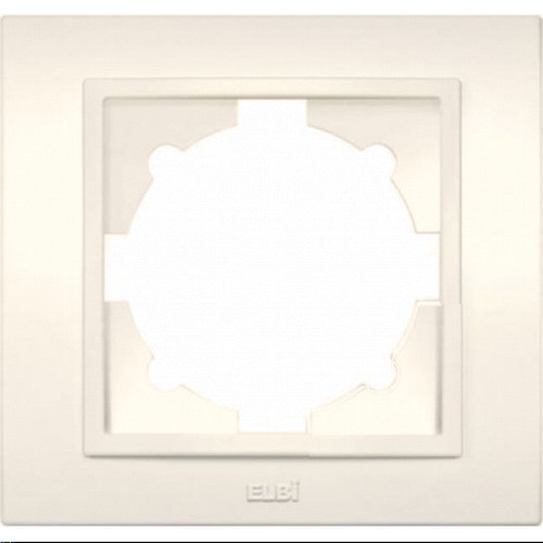 Рамка ELBI ZENA кремовая 1-я (608-010300-271)
