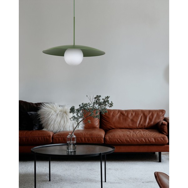 Підвісний світильник, люстра TK Lighting 10909 Slate E27 1x15W IP20 зелений - фото №4