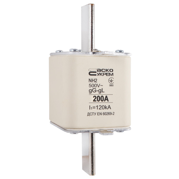 Запобіжник Аско-Укрем NH2 200A gG (A0050010042) - фото №2