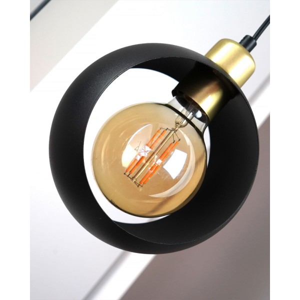 Підвісний світильник TK Lighting 2751 Cyklop black - фото №3