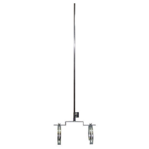 Блискавкоприймач на круглий гребінь будівлі DKC NL5150 Ø12мм довжиною 1,5м