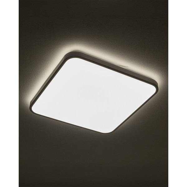 Потолочный светильник Nowodvorski 10991 Agnes Square LED Pro 1x32W 3000K 2900Lm IP44 белый - фото №1