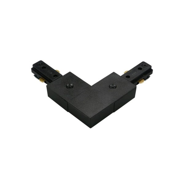 З'єднувач кутовий 1-фазний Ledvance 4099854395543 TrackLight L-CON IP20 чорний - фото №1