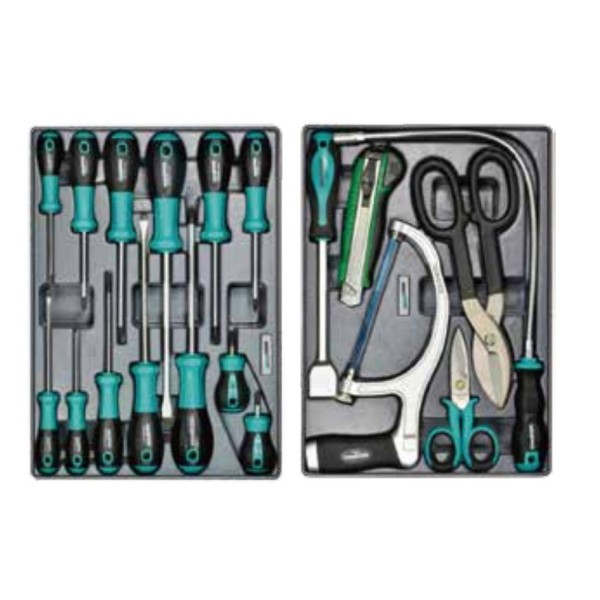 Профессиональный набор инструментов Whirlpower 224 шт 4-этажный ящик на колесах - фото №2