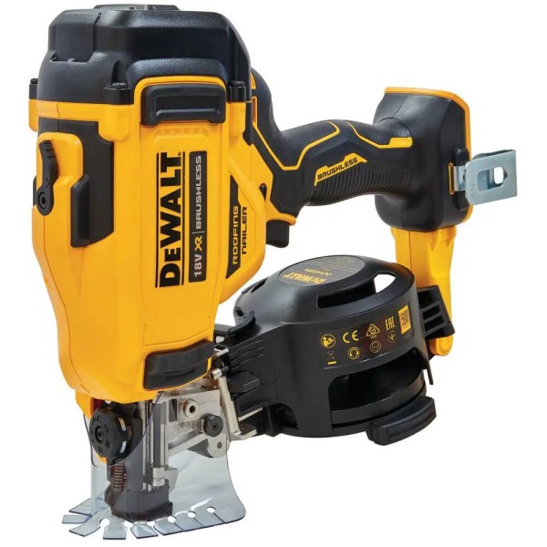 Акумуляторний цвяхозабивний безщітковий барабанний пістолет DeWALT DCN45RNN XR Li-Ion 18 В цвяхозабивний акумуляторний DeWALT, 18В XR без акумуляторів та зарядного пристроя - фото №1