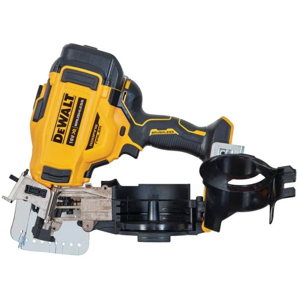 Акумуляторний цвяхозабивний безщітковий барабанний пістолет DeWALT DCN45RNN XR Li-Ion 18 В цвяхозабивний акумуляторний DeWALT, 18В XR без акумуляторів та зарядного пристроя - фото №2