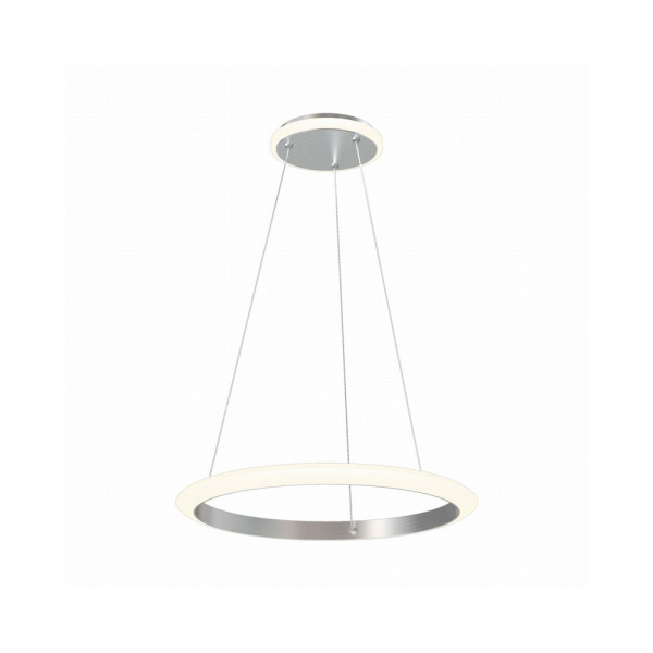 Подвесной светильник, люстра Zuma Line 11677 Newa Led 1x27.5W 3000K 3200Lm IP20 Хром