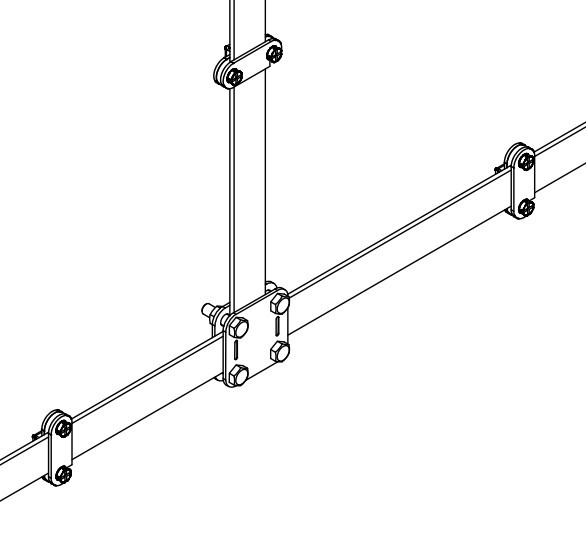 Хрестове та поздовжнє з'єднання Leo Lightman Cross StZn (202021) - фото №5