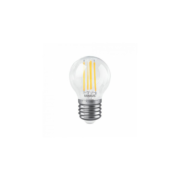 Светодиодная лампочка Maxus 1-MFM-744 Clear E27 7W 4100K 910Lm IP20 - фото №1