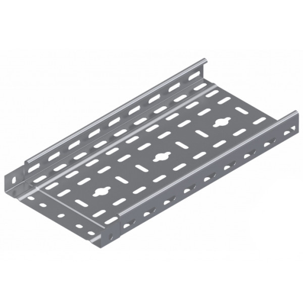 Перфорований лоток METAKSAN FPK 520 06 PG 200х50 3000мм 0,6мм - фото №1
