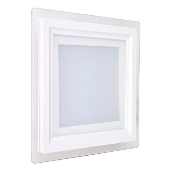 Встраиваемый светильник Feron 6246 AL2111 12Вт 5000К 960Лм квадратный