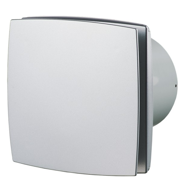 Осевой декоративный вентилятор Vents 100 ЛД алюминий матовый