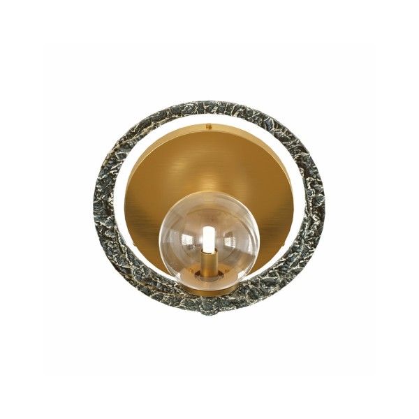 Бра, настінний світильник Pikart 33699 Vulcane G9 1x60W IP20 Brass - фото №2