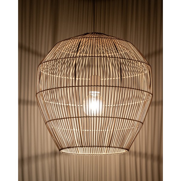 Подвесной светильник, люстра Nowodvorski 11164 Haiti M E27 1x25W IP20 бежевый - фото №2