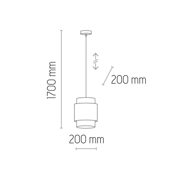 Підвісний світильник TK Lighting 6540 Boho - фото №4