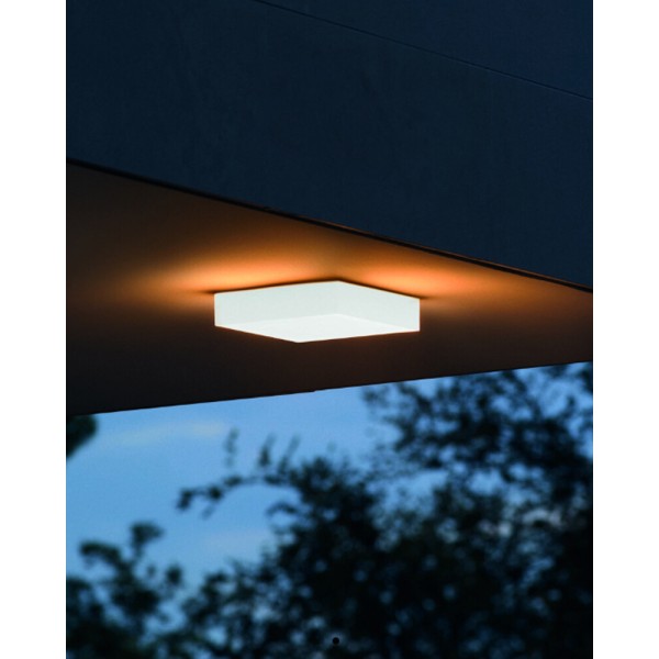 Вуличний світильник Ideal Lux 326238 Snow Pl Led 1x18W 3000K 1900Lm IP65 Білий - фото №1