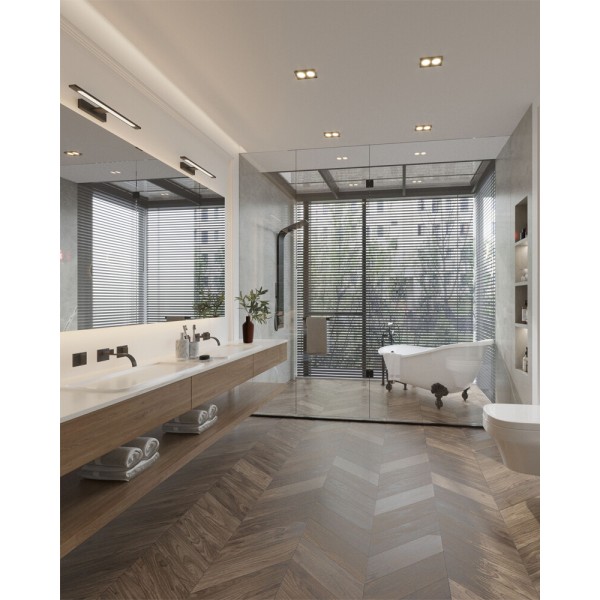 Светильник подсветка для зеркала TK Lighting 18002 Gallery LED 1x20W 4000K 2450Lm IP44 черный - фото №4