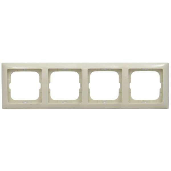 Четырехместная рамка ABB Basic 55 2514-92-507 (слоновая кость)