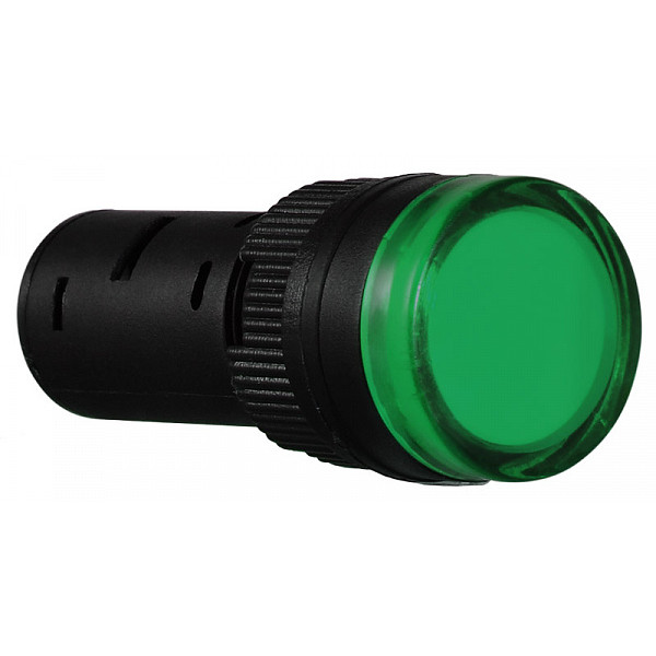 Сигнальна арматура Аско-Укрем AD16-16DS 220В АС зелена (A0140030051)