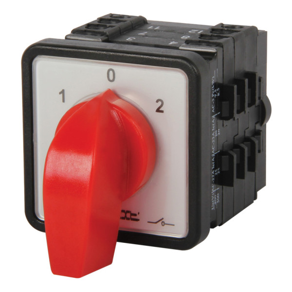 Щитовий пакетний перемикач E.Next LK25/3.323-ZP/45 3p 1-0-2 25А (8431-200)