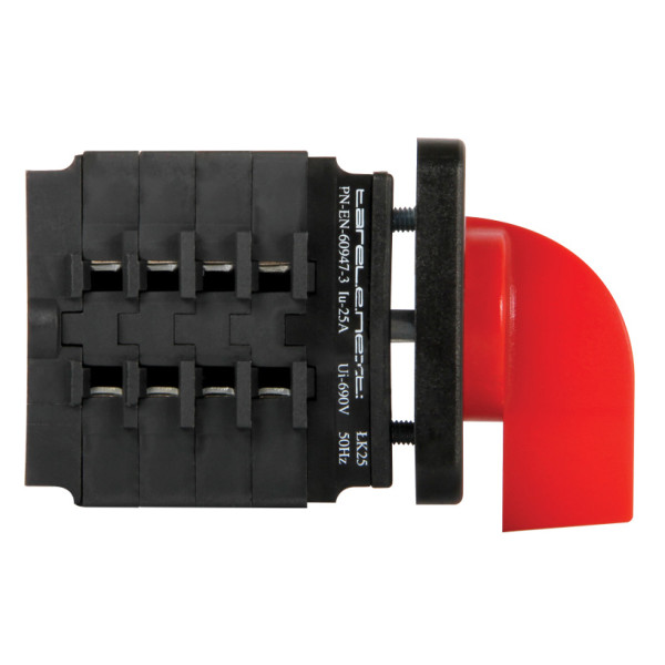 Щитовий пакетний перемикач E.Next LK25/3.323-ZP/45 3p 1-0-2 25А (8431-200) - фото №1