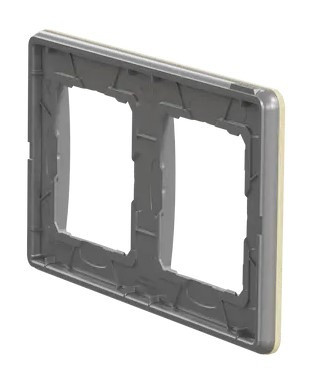Двойная рамка Schneider Electric Sedna Elements береза SDD380802 - фото №2