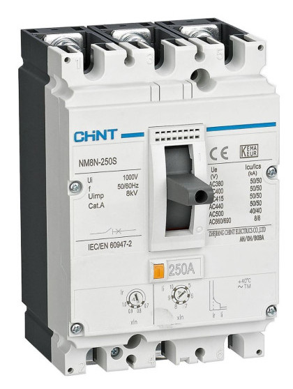 Корпусный автоматический выключатель Chint NM8N-250S TM 125 3P