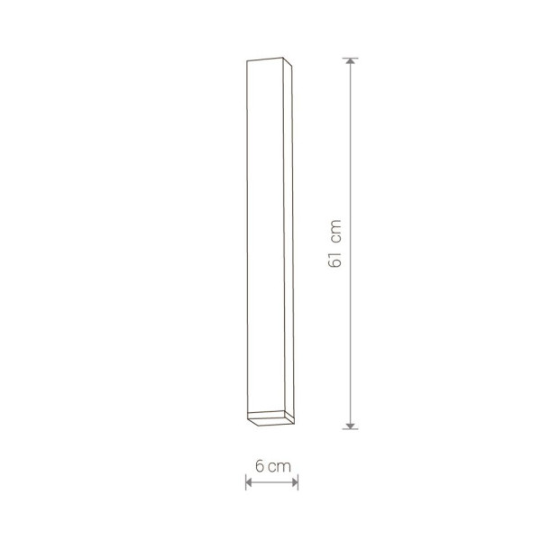 5711 Светильник Nowodvorski BRYCE GRAPHITE L PL - фото №1