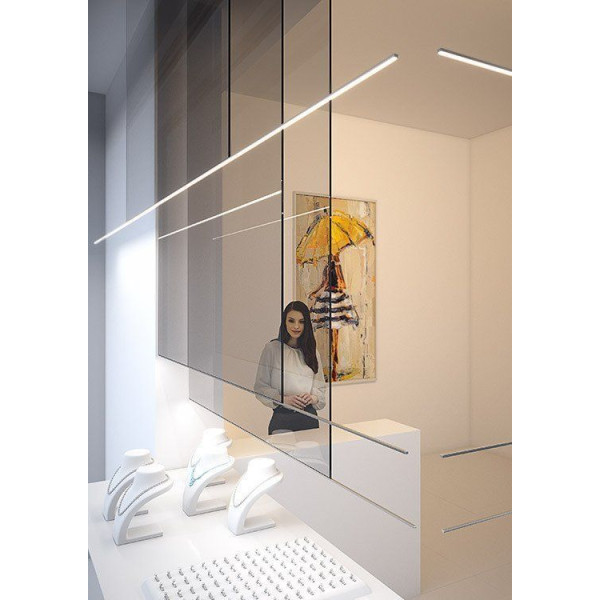 LED-профіль вузький KLUS PIKO, 2 метри (KLUS_A08288A_2) - фото №5