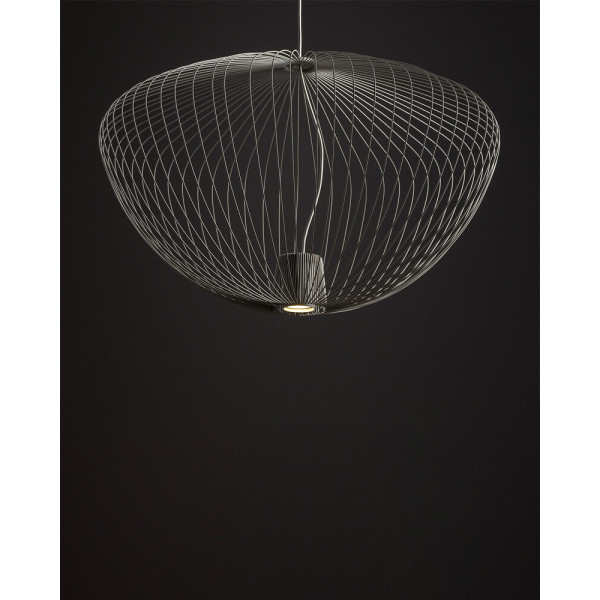 Подвесной светильник, люстра Nowodvorski 11251 Pumpkin L GU10 1x10W IP20 светло-серый - фото №1