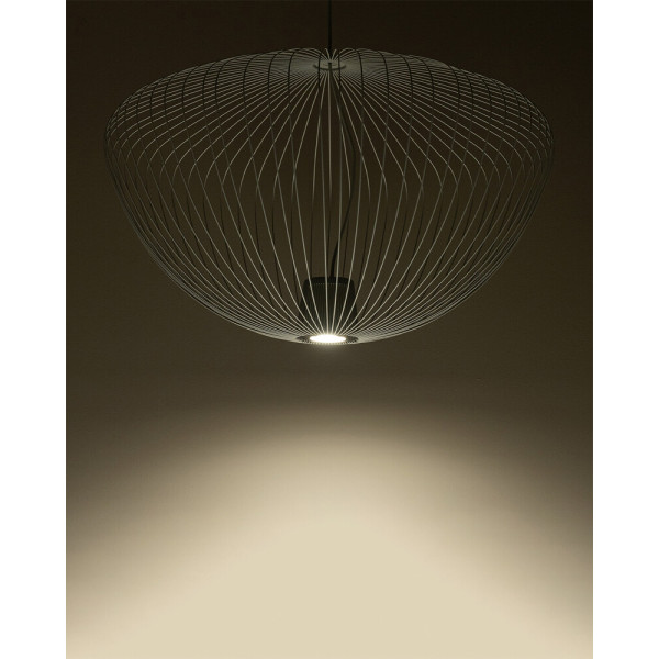 Подвесной светильник, люстра Nowodvorski 11251 Pumpkin L GU10 1x10W IP20 светло-серый - фото №2