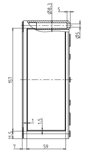 Коробка распаечная Spelsberg PS 2518-9-o (sp11040801) IP66 с гладкими стенками - фото №7