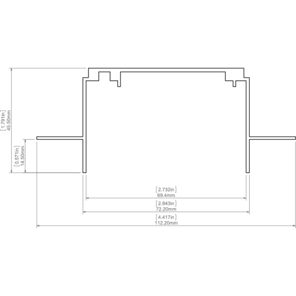 LED-профіль KLUS TESE, 1 метр - фото №5