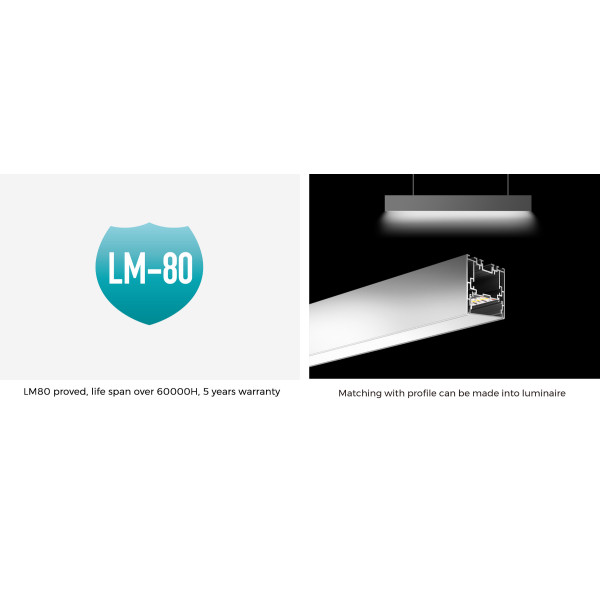 LED стрічка COLORS 160-2835-24V-IP20 16.4W 2500Lm 4000K 5м (DS8160-24V-10mm-NW) - фото №6