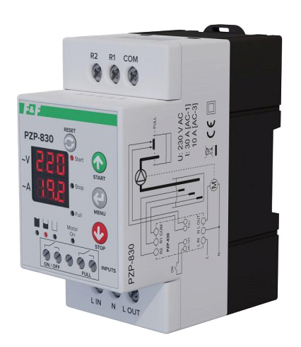 Реле контролю глибинного насосу F&F PZP-830