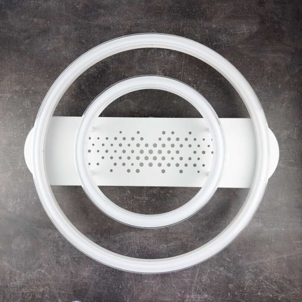 Світильник LED smart KENZO-R+пульт 85W 3000-5000K IP20 круг білий Violux ( 220655 ) - фото №2