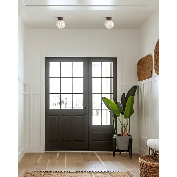 Люстра TK Lighting 11034 Lava G9 1x8W IP20 коричневый - фото №1