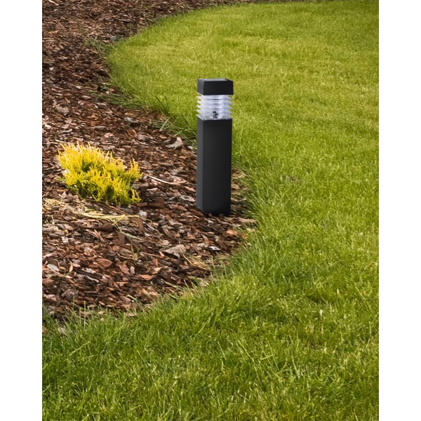 Вуличний світильник на сонячній батареї Goldlux 315588 Martin LED 4000K IP44 чорний - фото №1