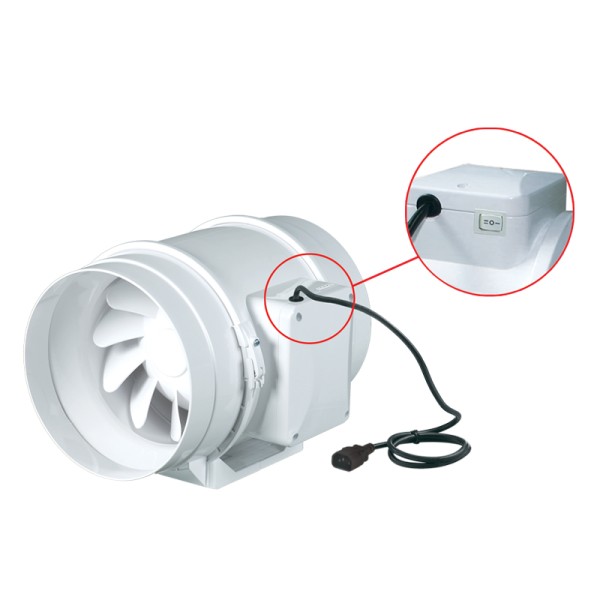 Канальный вентилятор смешанного типа ТТ 160 Vents - фото №1