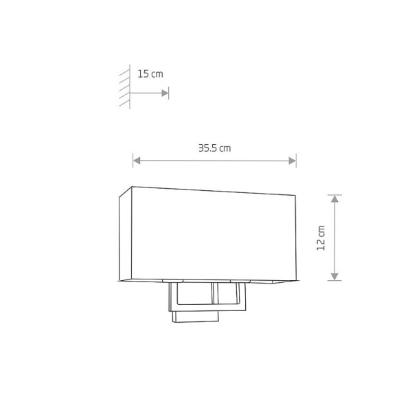 Бра, настенный светильник Nowodvorski 4731 Hotel E27 2x60W IP20 Chrom - фото №1